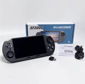 Sup Boom Box Sf3000 Retro Handheld Game Console Machine 4.5-inch Ips Screen Wireless 2k Games
