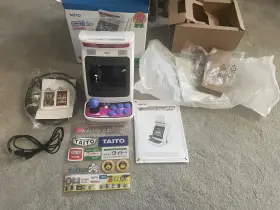 Tas-h-001 Taito Egret Ii Mini Retro Game Arcade Cabinet Machine With Box 40 Games Used Once