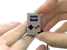 Ask4003-a Tinycircuits Thumby Gray Tiny Game Console Playable Programmable Keychain Electronic Ask4003-a Tinycircuits Thumby Gray Tiny Game Console Playable Programmable Keychain Electronic