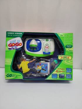 Toy Quest 026753170715 Tv Gogo Video Vision Main Console Includes 4 Games Puts You In The Game