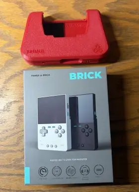 Tg3040 Trimui Brick With Nextui Os And 2 In 1 Grip Case Tg3040 Trimui Brick With Nextui Os And 2 In 1 Grip Case