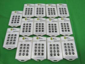 Turning Point Rcrf-02 Lot Of 14 Technologies Response Card Ir Clicker