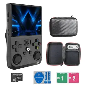 R36pro Ugtenversi 25001 Retro Handheld Game Console Linux System 128g Card 20000 Portabl