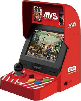Unico 973468020092 Usa Mvs Mini Arcade Snk Neo Geo Retro Gaming Machine 45 Games