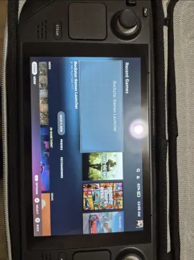 Fmn42020215 Valve Steam Deck 512gb Handheld Gaming Console Wi-fi Usb-c Black