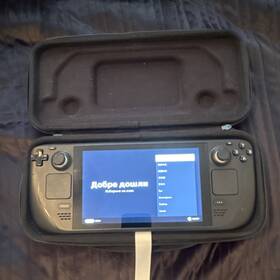 Valve Fwaa238070ea Steam Deck Handheld Gaming Console Black Wi-fi Capability Carrying Case