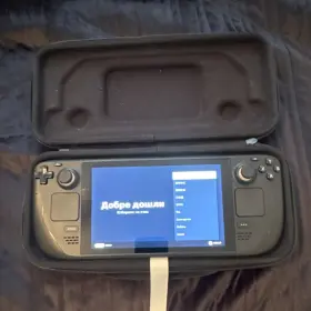 Fwaa238070ea Valve Steam Deck Handheld Gaming Console Black Wi-fi Capability Carrying Case