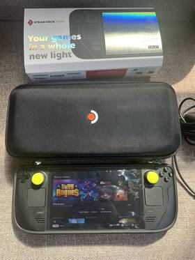 Valve V00449700 Steam Deck Oled 512gb Black Handheld Console