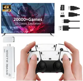 Hgd-01 Vergissm Upgraded Retro Game Console Wireless Games Built-in 20000 Cla