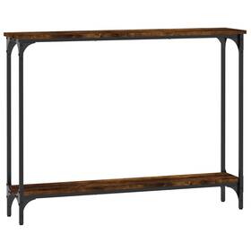 Vidaxl 834017 Console Table Storage Hallway Living Room Furniture Engineered Wood