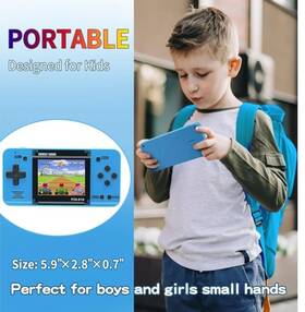 Wellst.g P30s Handheld Game For Kids -preloaded 220 Retro Video Games Portable Gaming Player