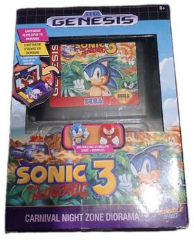 Wilder 990311800027 Sega Genesis Console Heroes Carnival Night Zone Mini Diorama
