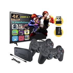 Wonsboful Console-001 Wireless Retro Gaming Console 64g Plug And Play Video Tv Game Stick With Built-i