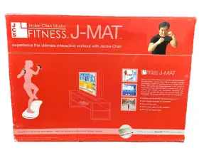 Jc1-mat1 Xavix Aerostep Jackie Chan Studio Step Sensor J-mat &century Game New. Vtg. Rare