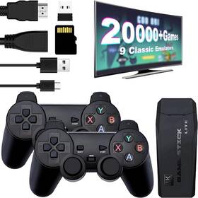 Xujxhh 445033317320 Retro Game Console - Play Stick Nostalgia 9 Classic Emulat