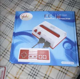 Ot-8008r Yobo Gameware Fc Console White Red Nintendo Nes Composite Rca Home Video Game