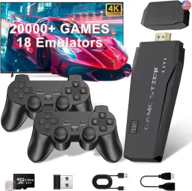 Yopqwie 746626506730 2025 New Retro Gaming Console Game Stick With 18 Built-in Emulators