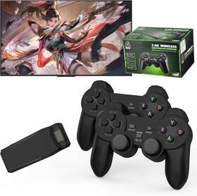Yxp 445057435451 Retro Gaming Console Wireless Game Stick With Built-in 20000