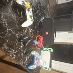 Nintendo Switch Animal Crossing Edition Console Bundle With Controllers, Dock, Used. Price: $220.00.