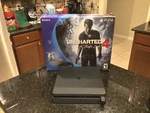 Sony Playstation 4 Slim 1TB Console Jet Black /remotes/chargers/gold Headset Used. Price: $400.00.