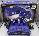 Nintendo 64 Midnight Blue Console Toysrus W/original Box NUS-001 Jpn Mint Usa Used. Price: $289.99.