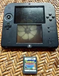 Nintendo 2DS System Black/red Bundle Tested Works Read Used. Price: $99.00.