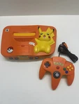 Prototype Orange Pikachu Pokemon Console + Controller Nintendo N64 Super Rare Open. Price: $999999.99.