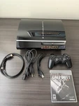 Sony Playstation 3 CECHL01 Black Console Hdmi Usb Wi-fi Blu-ray W/ Controller Used. Price: $125.00.