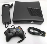 Microsoft Xbox Slim Black Video Game Console System Bundle Set Kit Excellent. Price: $171.45.