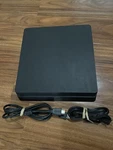 Sony Playstation PS4 CUH-2215A Slim Console W/ Cords. Tested! Used. Price: $94.77.
