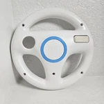 Nintendo Wii White Racing Steering Wheel For Mario Kart RVL-024 Genuine Oem Used. Price: $12.95.
