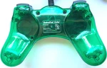 Interact Gamepad Color Controller For Sony Playstation PS1 Clear Green P107GSM Used. Price: $14.99.