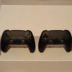 Sony Dualsense Wireless Controllers Black (2) For Playstation 5 Console Open. Price: $62.50.