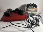 Sony PS3 Super Slim: God Of War Edition (500GB) CECH-4001C Matt Red, Look Used. Price: $184.99.