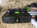 Microsoft Xbox Console Black Green Bundle. 11 Games, Controller, Dvd Playback. Used. Price: $189.99.