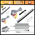 3-IN-1 Wii Ac Power Adapter, Av Composite Cable & Wired Motion Sensor Bar New. Price: $36.89.