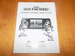 Sega Gensis Instruction Manual Ultimate Portable Game Player Booklet GP2628-80M Like. Price: $11.95.