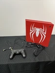Sony Playstation 4 Pro Spiderman Edition 1TB W/ CUH-ZCT2E Wireless Controller Used. Price: $179.00.