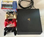 Sony Playstation Console PS4 Slim 1TB AW-CB319 Bundle 7 Games Controllers Used. Price: $299.99.