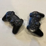 Sony Playstation Controllers CECHZC2U Wireless Used Have Some Damage. Price: $9.30.