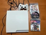 Sony PS3 CECH-3000A 160GB White Console Controller Games W/box Tested #382 Used. Price: $157.41.