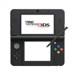 Used Japanese New Nintendo 3DS Black Only Console KTR-001. Price: $220.00.
