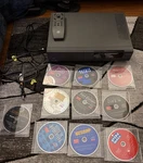 Philips Cd-i 220 Video Console W/ Controller & 10 Games Tested Working Used. Price: $650.00.