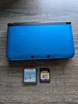 Nintendo 3DS Xl Blue + 4GB Sd Card Yoshie Island Used. Price: $185.00.