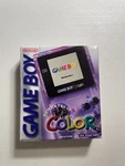 Atomic Purple Nintendo Gameboy Color Box And Insert Only! Used. Price: $99.99.