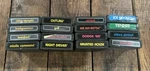 Lot Of 16 Atari 2600 Games (untested) Pac-man, Breakout, Space Invaders, Missile Good. Price: $39.00.