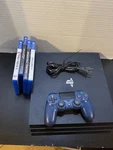 Sony PS4 1TB Console Black W/ Controller Power Cable + Games Tekken 7 Dbfz Used. Price: $160.00.