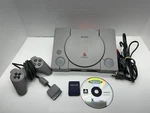 Sony Playstation PS1 Console Bundle W/pac-man World, Mem Card & Oem Controller Used. Price: $75.99.