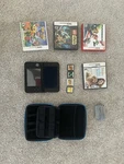 Nintendo 3DS Xl Handheld System - Blue/black + 8 Games Read Description Used. Price: $275.00.