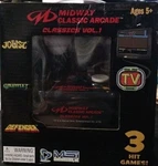 Midway Classic Arcade Vol 1 Tv Plug Play System 3 Game Joust Gauntlet Defender New. Price: $24.99.